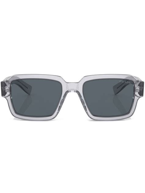 prada clear frame|prada clear frame sunglasses.